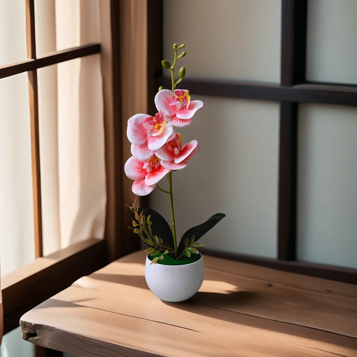 Artificial Orchid in Pot