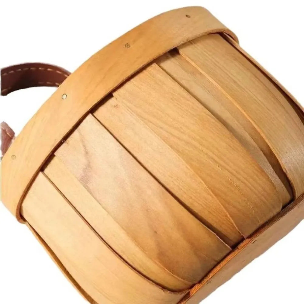 Handwoven Wall Hanging Storage Basket