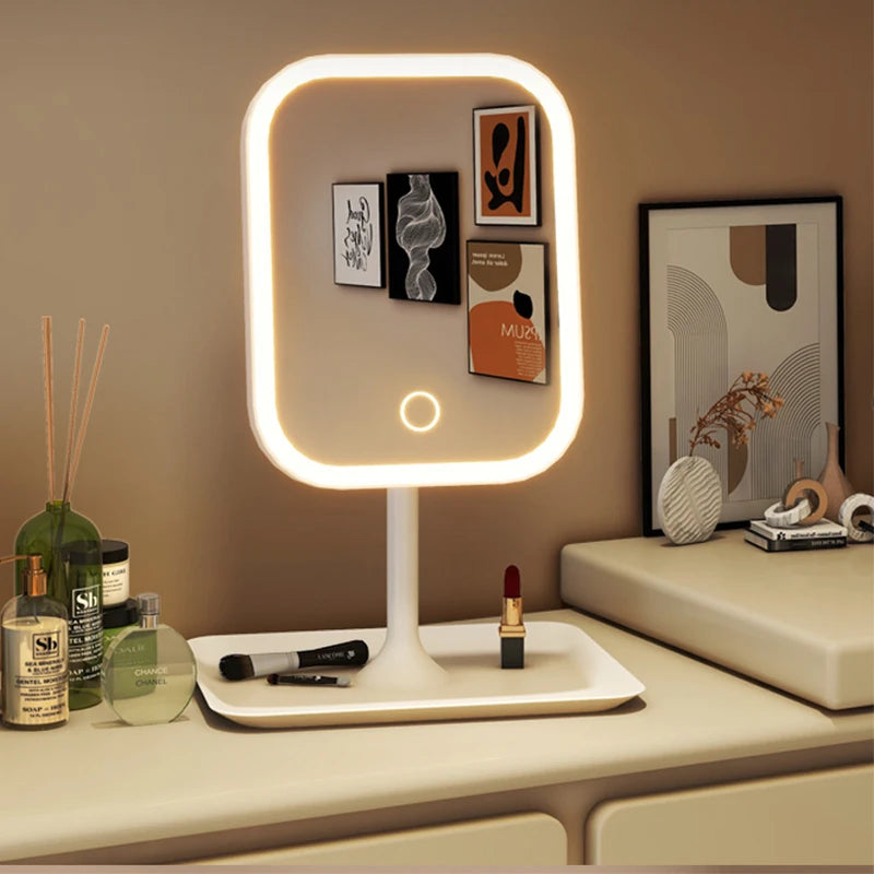 LED Desktop Vanity Makeup Mirror