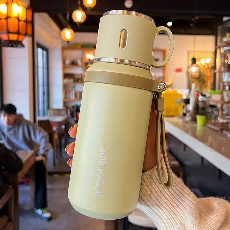 Insulated Stainless Steel Travel Mug, 600ml and 800ml