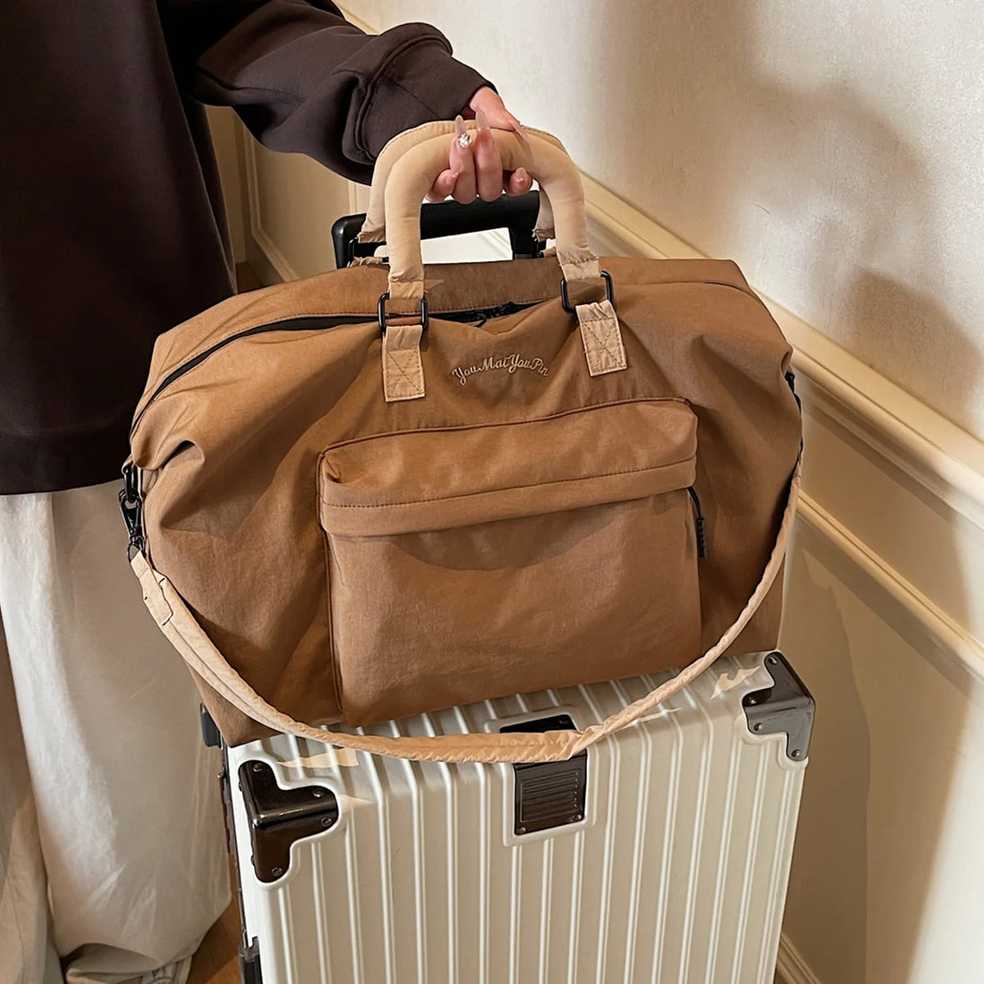 Foldable Lightweight Travel Duffel Bag