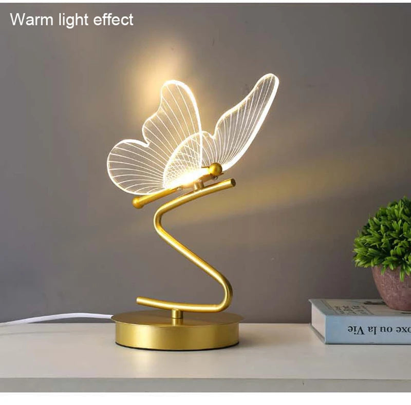 Nordic Butterfly LED Table Lamp