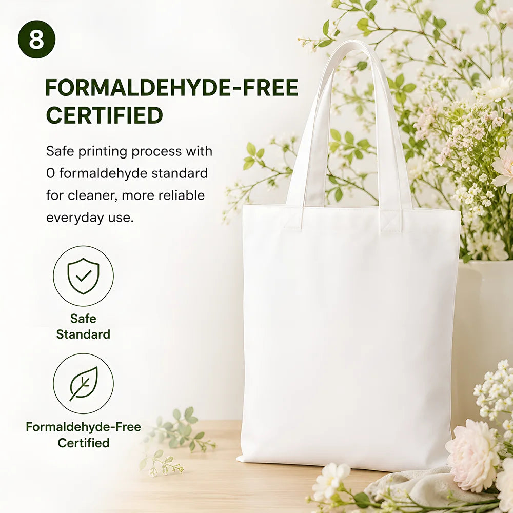 Amber Geo Canvas Shoulder Tote Bag