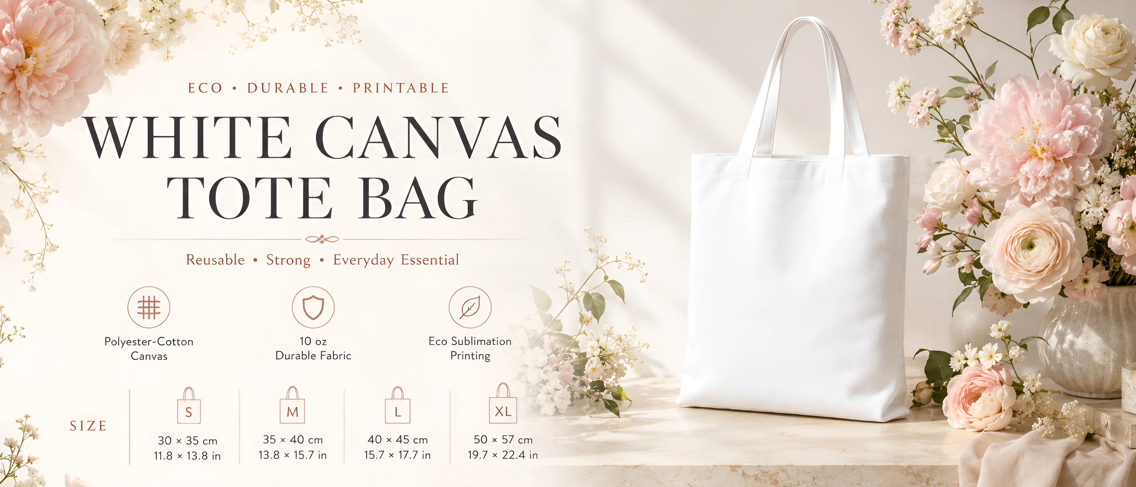 Amber Geo Canvas Shoulder Tote Bag