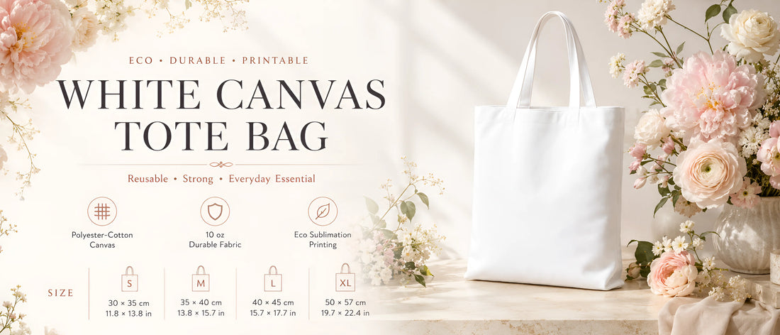 Amber Geo Canvas Shoulder Tote Bag