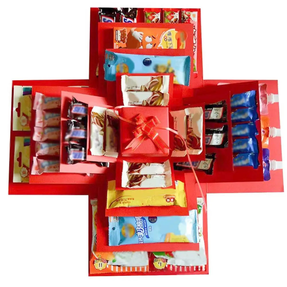 DIY Explosion Photo Album Gift Box