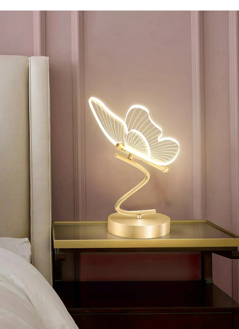 Nordic Butterfly LED Table Lamp