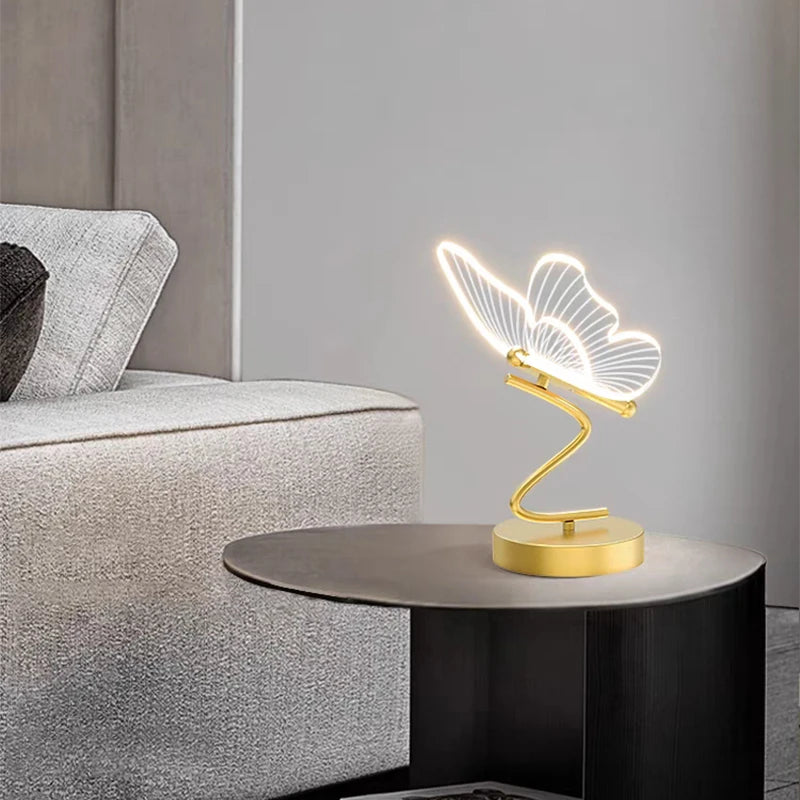 Nordic Butterfly LED Table Lamp