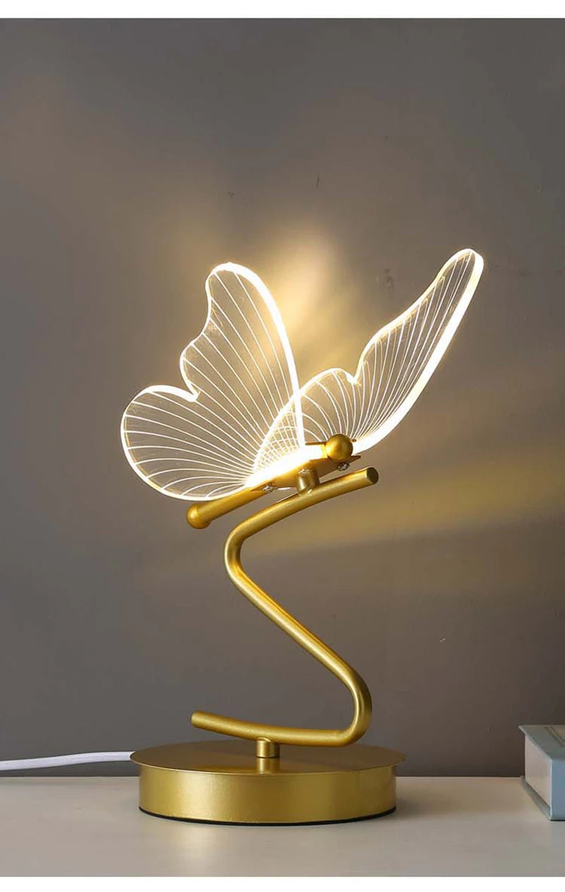 Nordic Butterfly LED Table Lamp