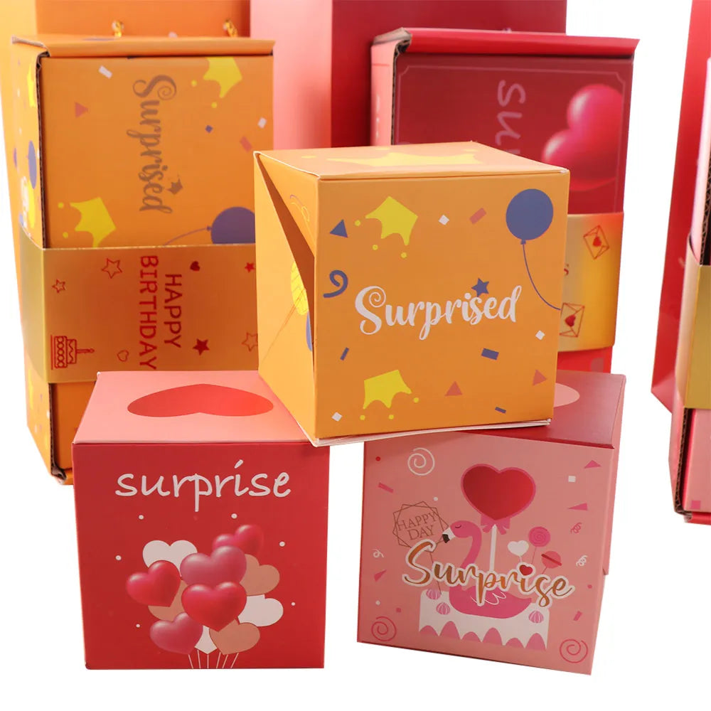 Cash Explosion Surprise Gift Box