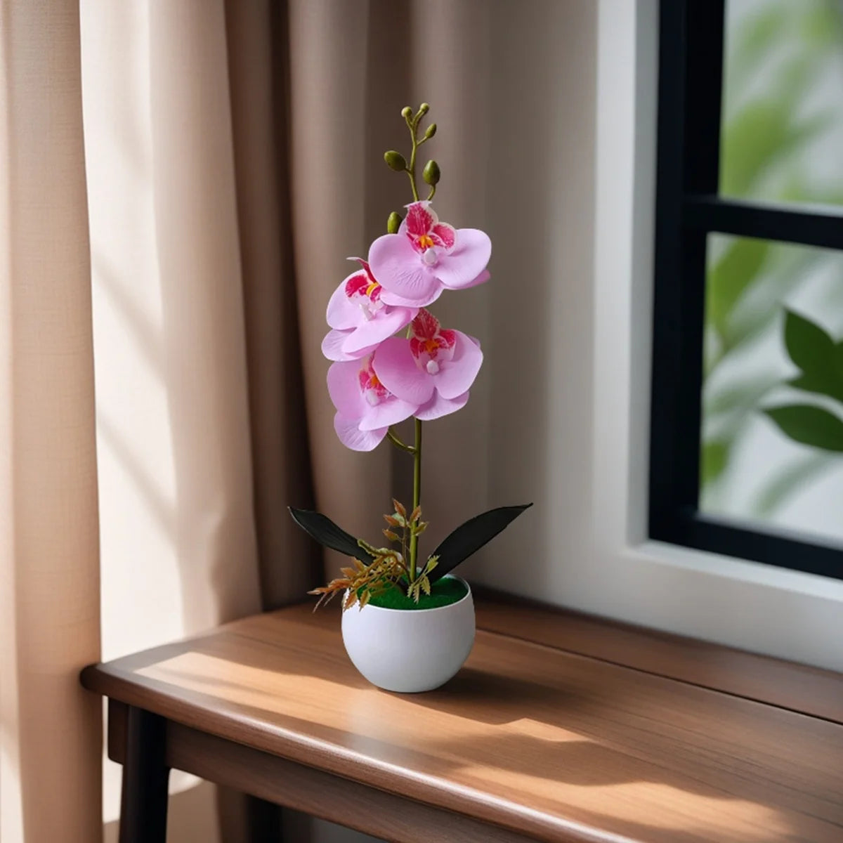 Artificial Orchid in Pot
