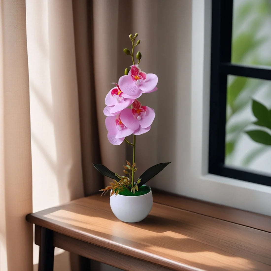 Artificial Orchid in Pot