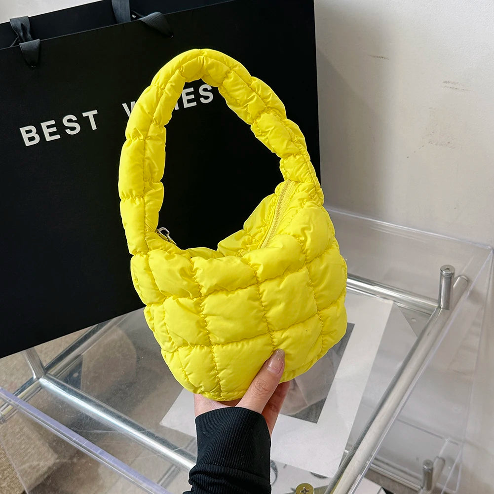 Quilted Padded Cloud Crossbody Bag