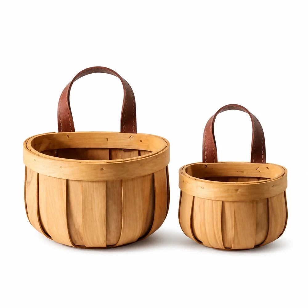 Handwoven Wall Hanging Storage Basket
