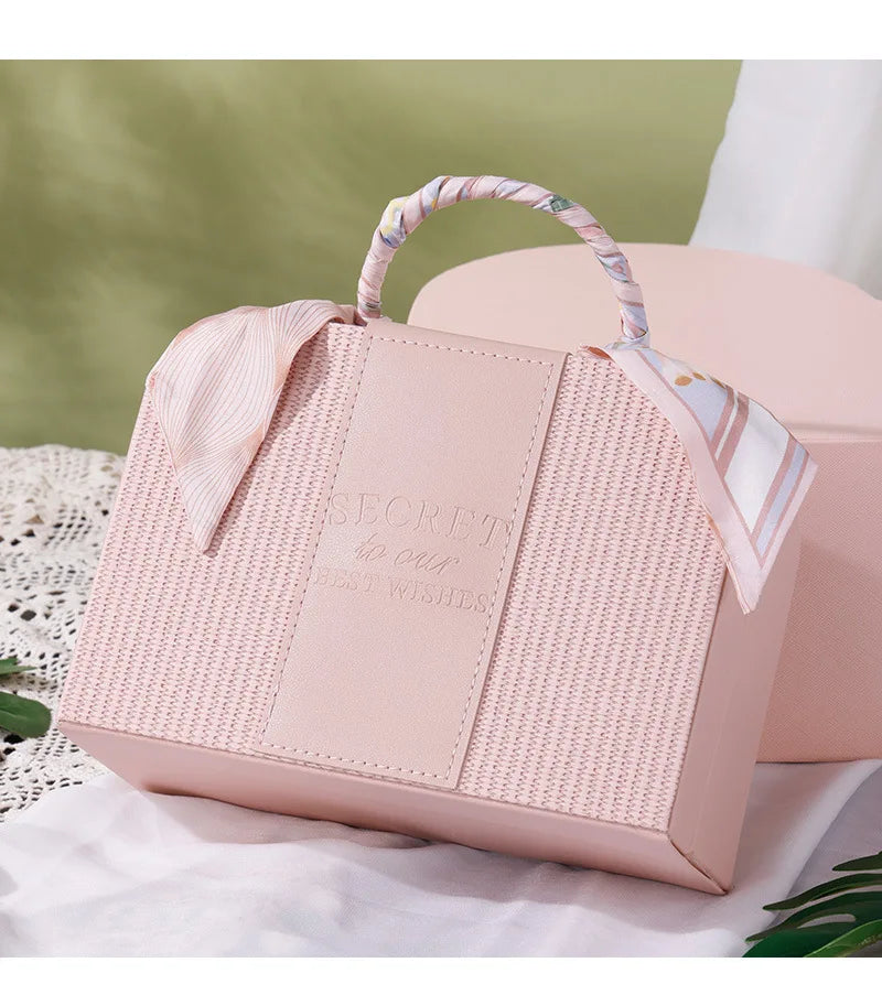 Handheld Solid Colour Gift Box