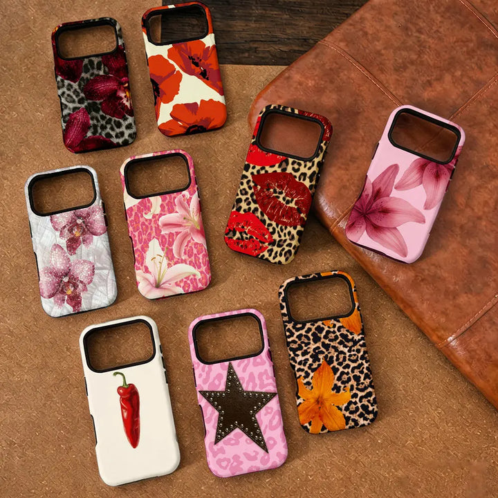 Double Layer Floral iPhone Case