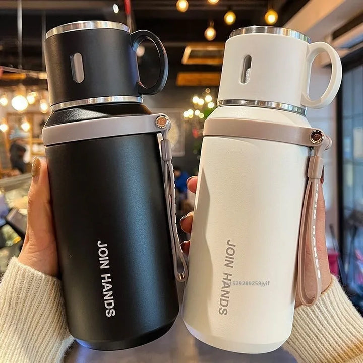 Insulated Stainless Steel Travel Mug, 600ml and 800ml