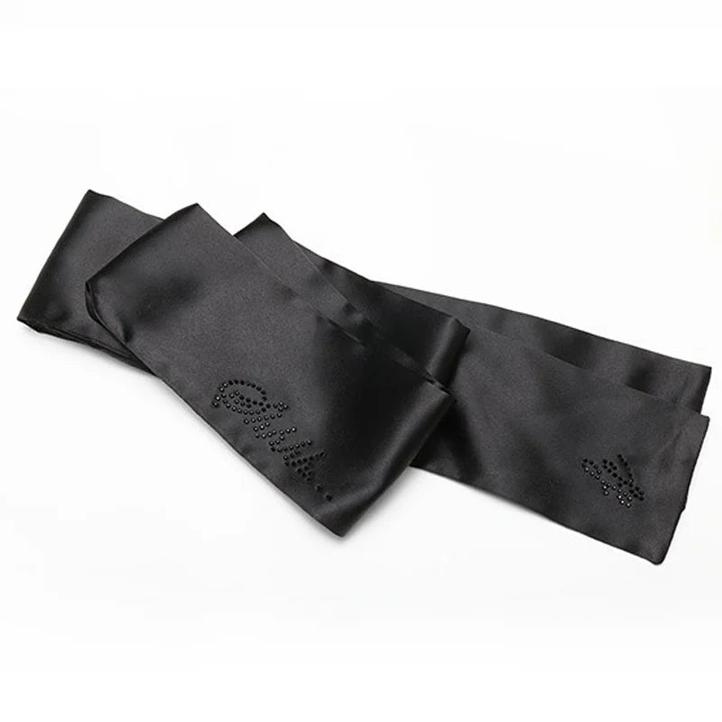 Satin Ribbon Tie Sleep Mask