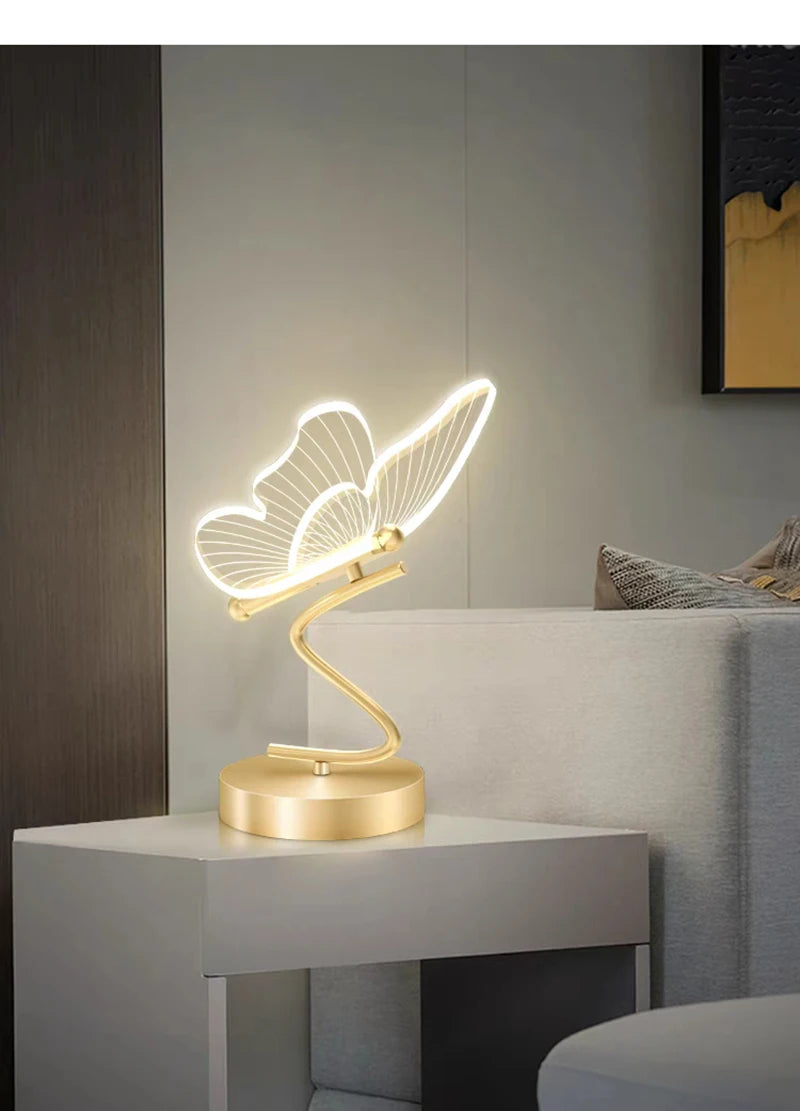 Nordic Butterfly LED Table Lamp
