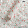 Hand-Kneaded Tissue Bouquet Wrapping Paper, 10 Sheets